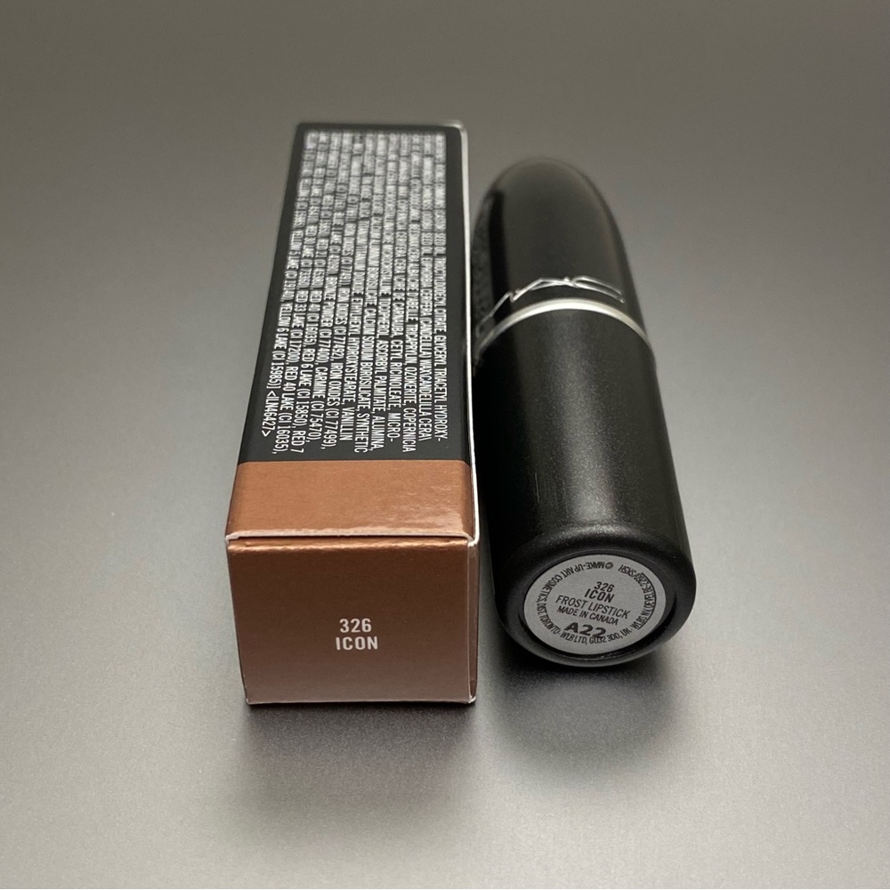 MAC ICON Lipstick ~ frost 326 - Picture 3 of 11